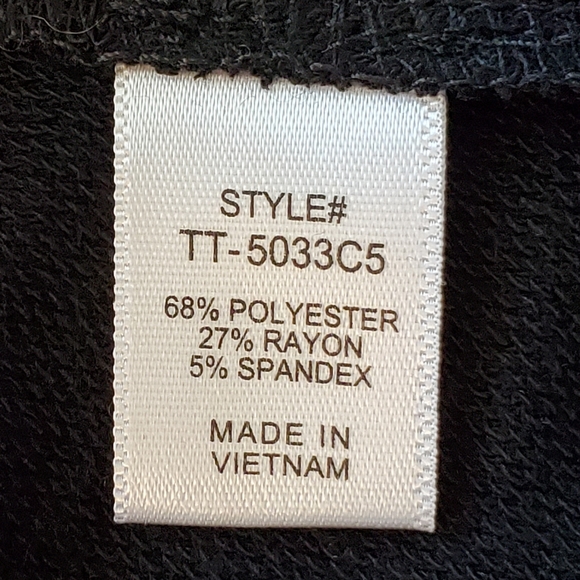 Zenana Black and Animal Print Hoodie. NWOT - Picture 10 of 11